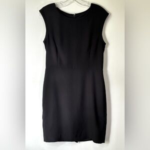 Banana Republic Women’s Basic Black Cap Sleeve Mini Dress